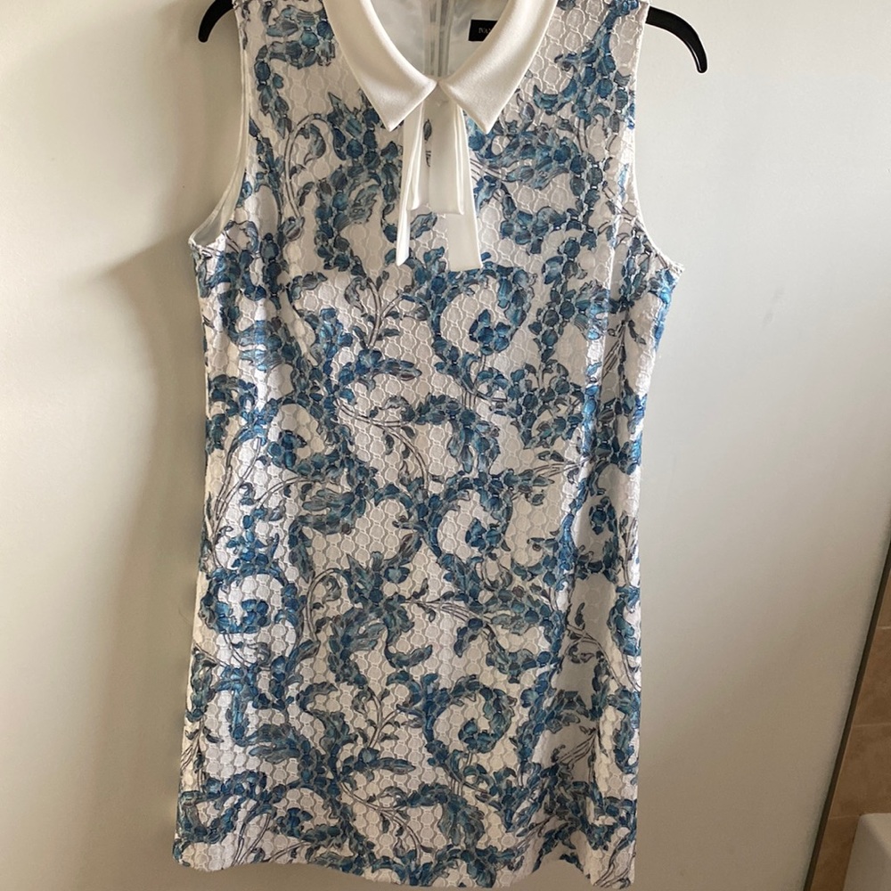 Ivanka Trump floral lace dress mini size 10